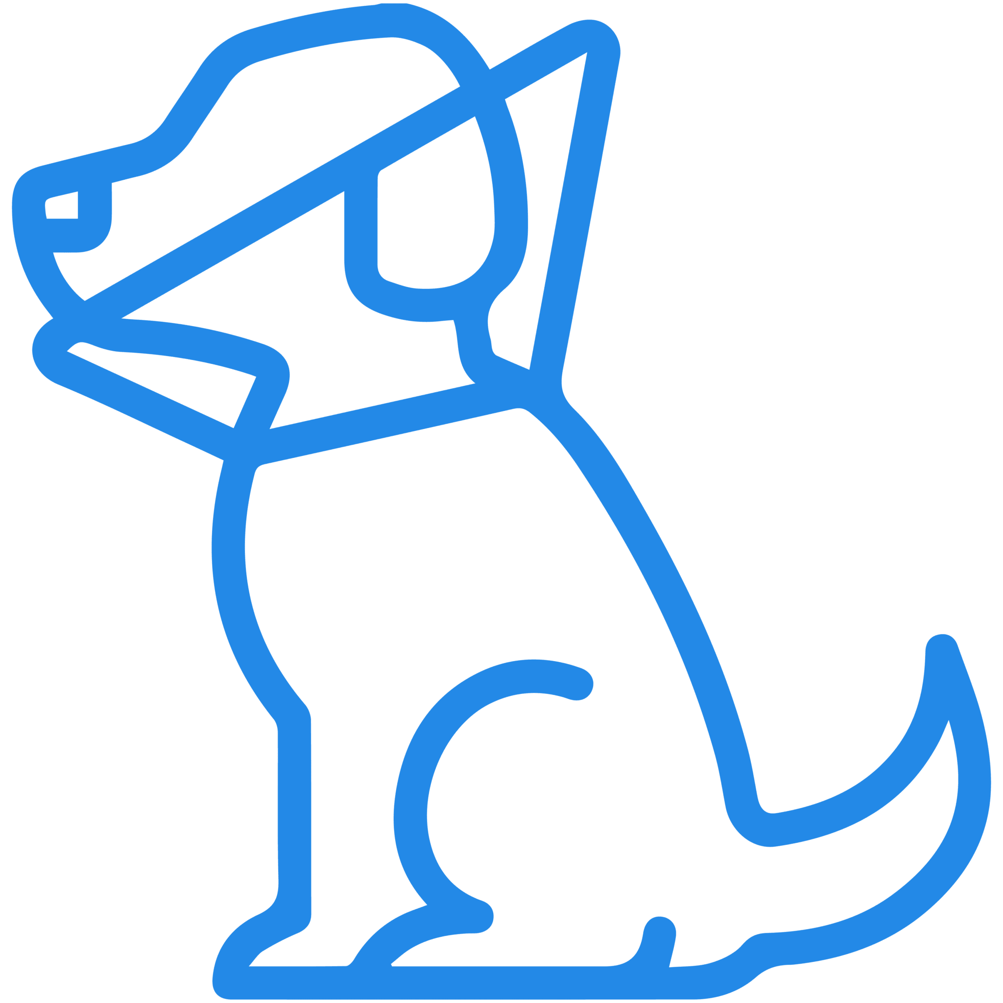 Dog With Cone Icon